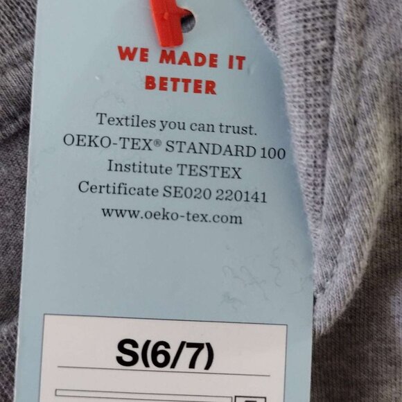 Cat and Jack girls short sleeve oversized t-shirt bear size 6/7 years - Picture 4 of 7